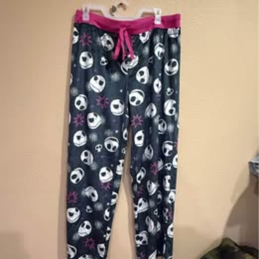 Nightmare Before Christmas Jack Skellington PJ Pants X-Large NEW